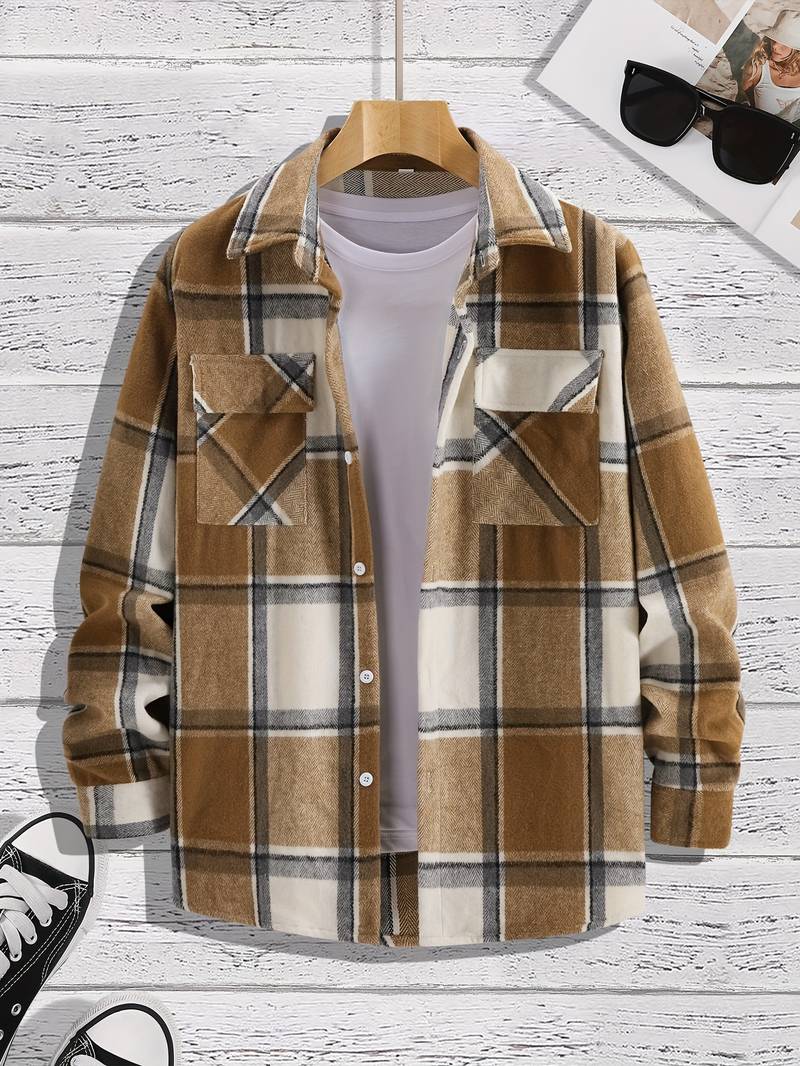 Lane® | Chic Checked Shirt For Men - Image 7