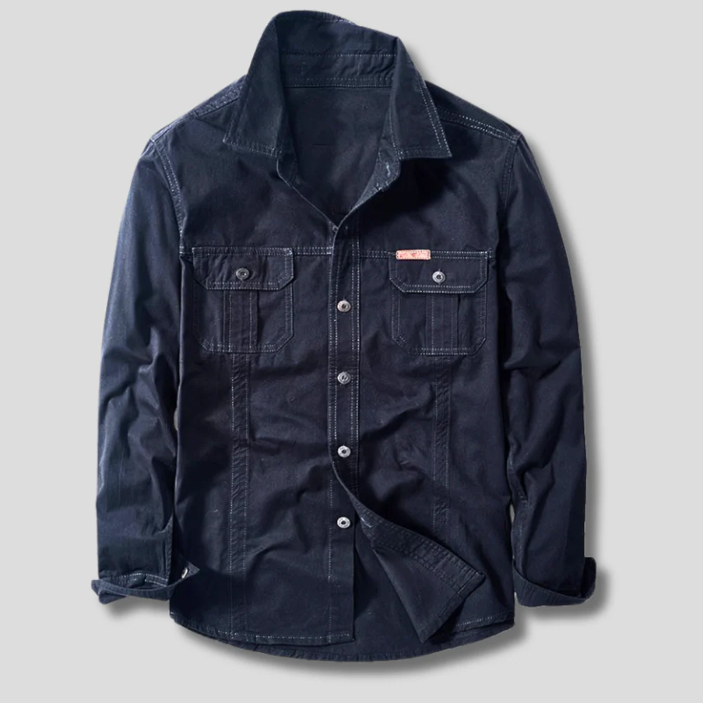 Langston | Modern style cargo shirt - Image 4