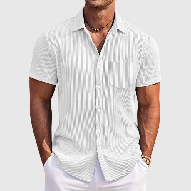 Lars® | Elegant Striped Shirt For Summer - Image 3