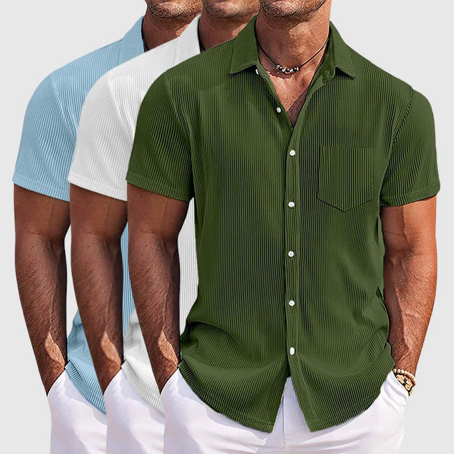 Lars® | Elegant Striped Shirt For Summer - Image 6