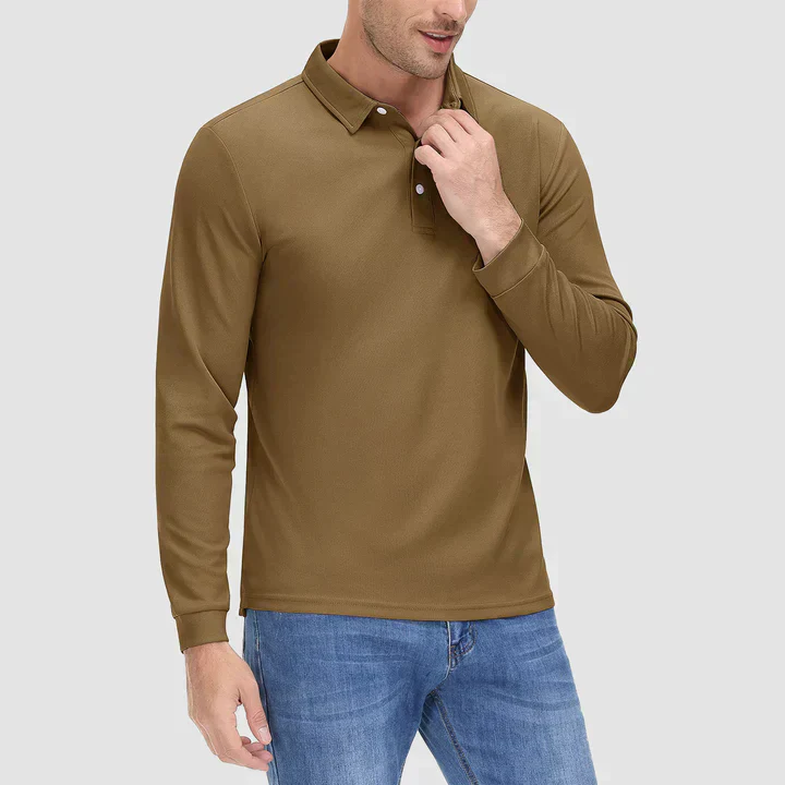 Lashawn® | Blue Golf Shirt For Men - Image 12