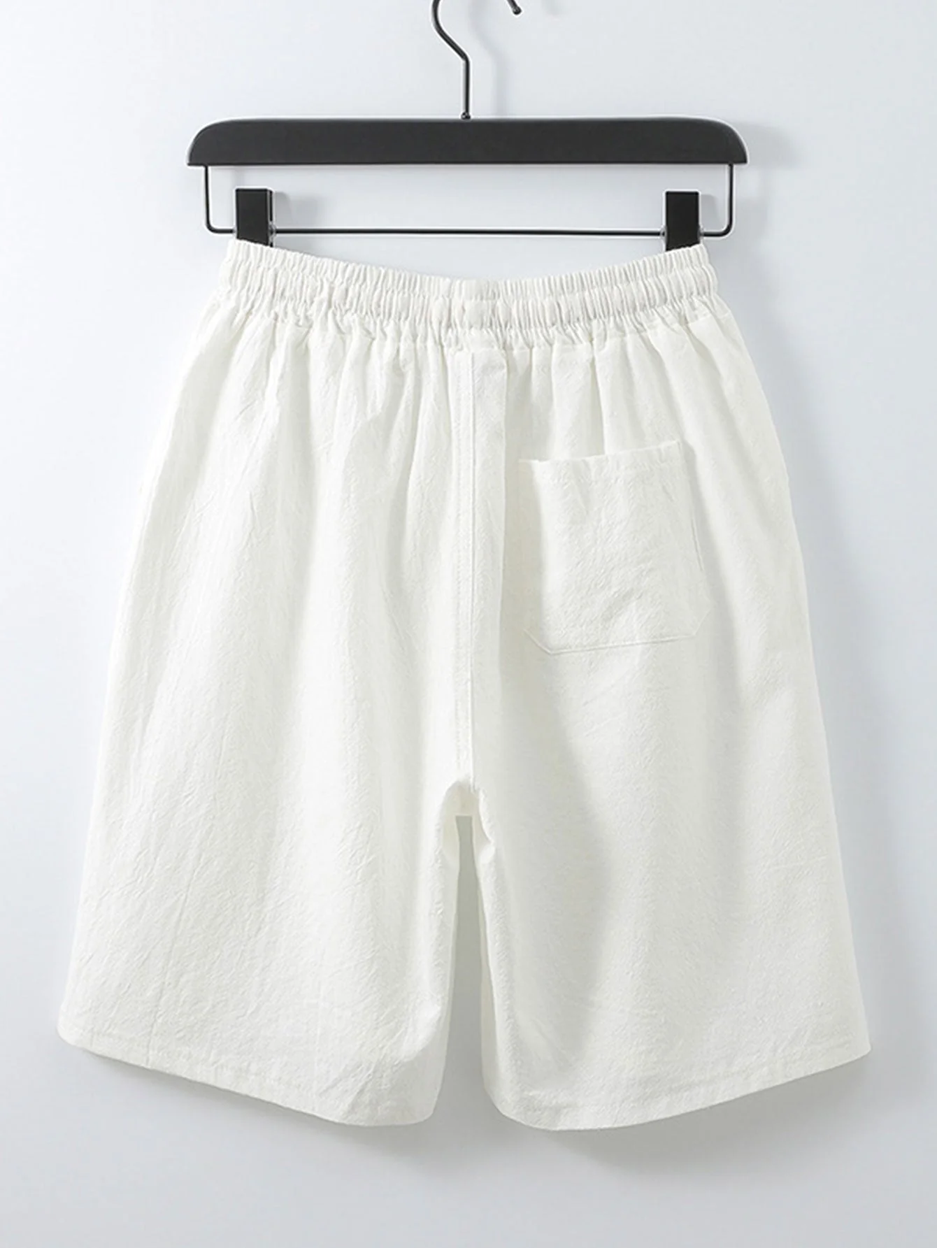 Laureano® | Man Cotton Drawstring Shorts - Image 8