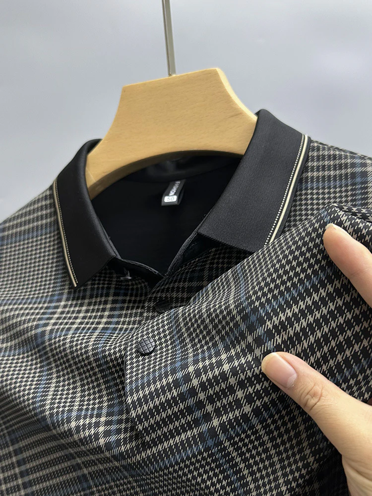 Lenny® | Checkered Polo Shirt - Image 2