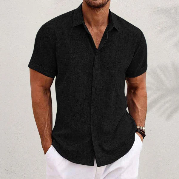 Lenoir™ - Classic Linen Shirt - Image 3