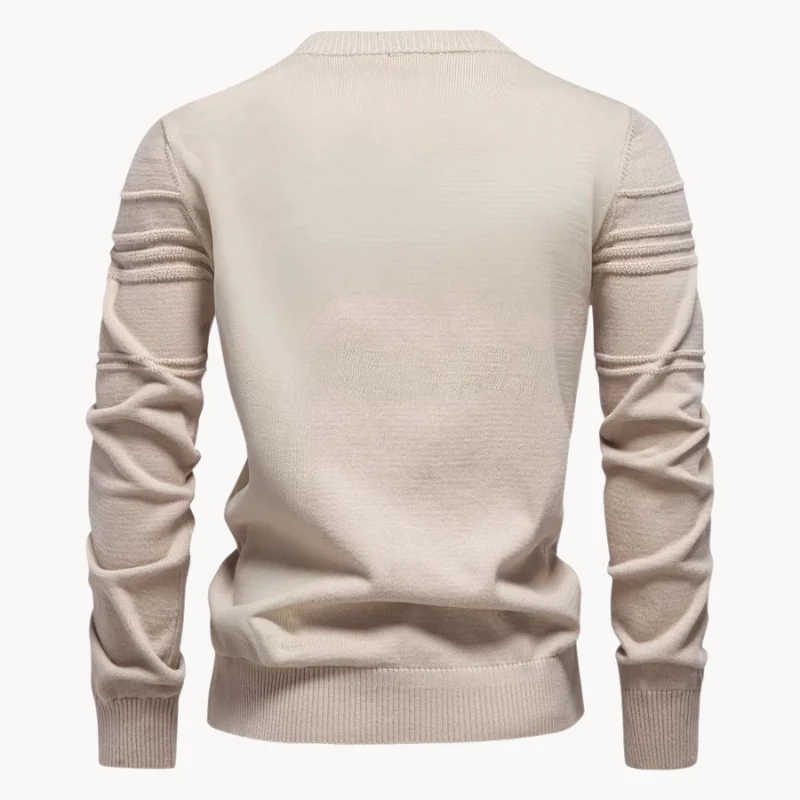 Leo® | Men'S Sweater With Checked Design - Image 12