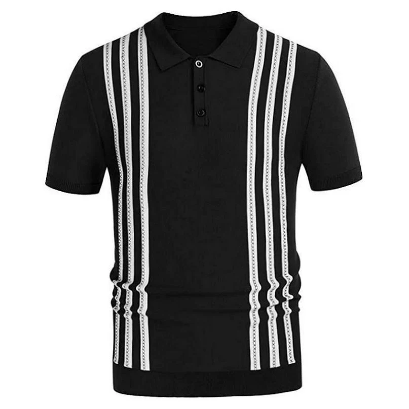 Leo® | Striped Casual Polo - Image 2
