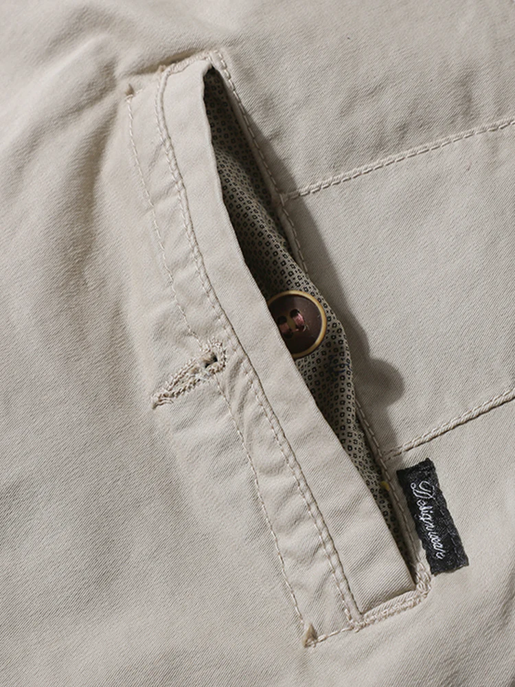 Leopoldo® | Man Washed Chino Shorts - Image 10