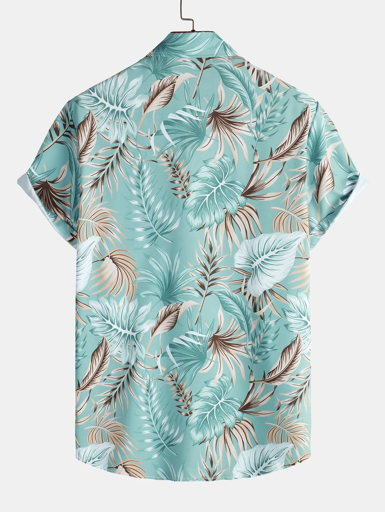 Leroy® | Tropical Print Button Up Shirt - Image 2