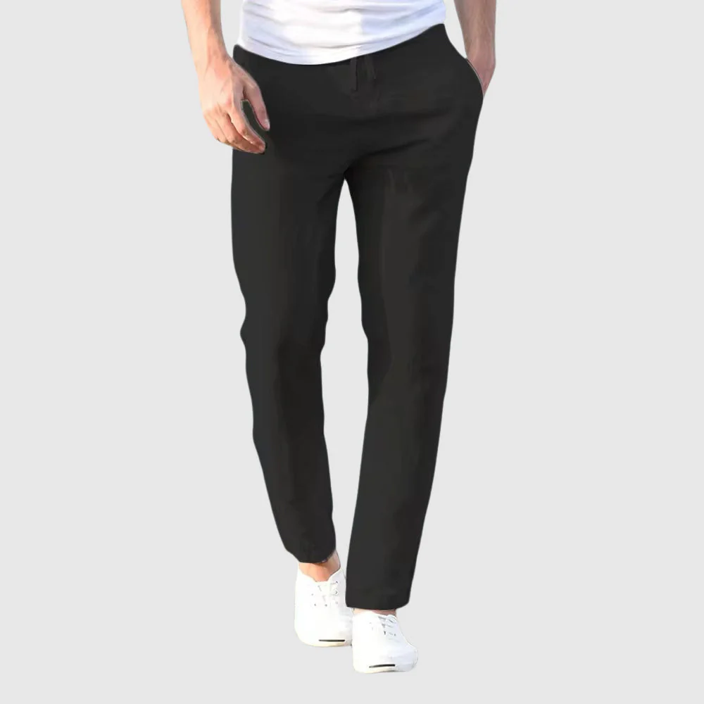 Lewis | LIGHTWEIGHT LINEN TROUSERS - Image 4