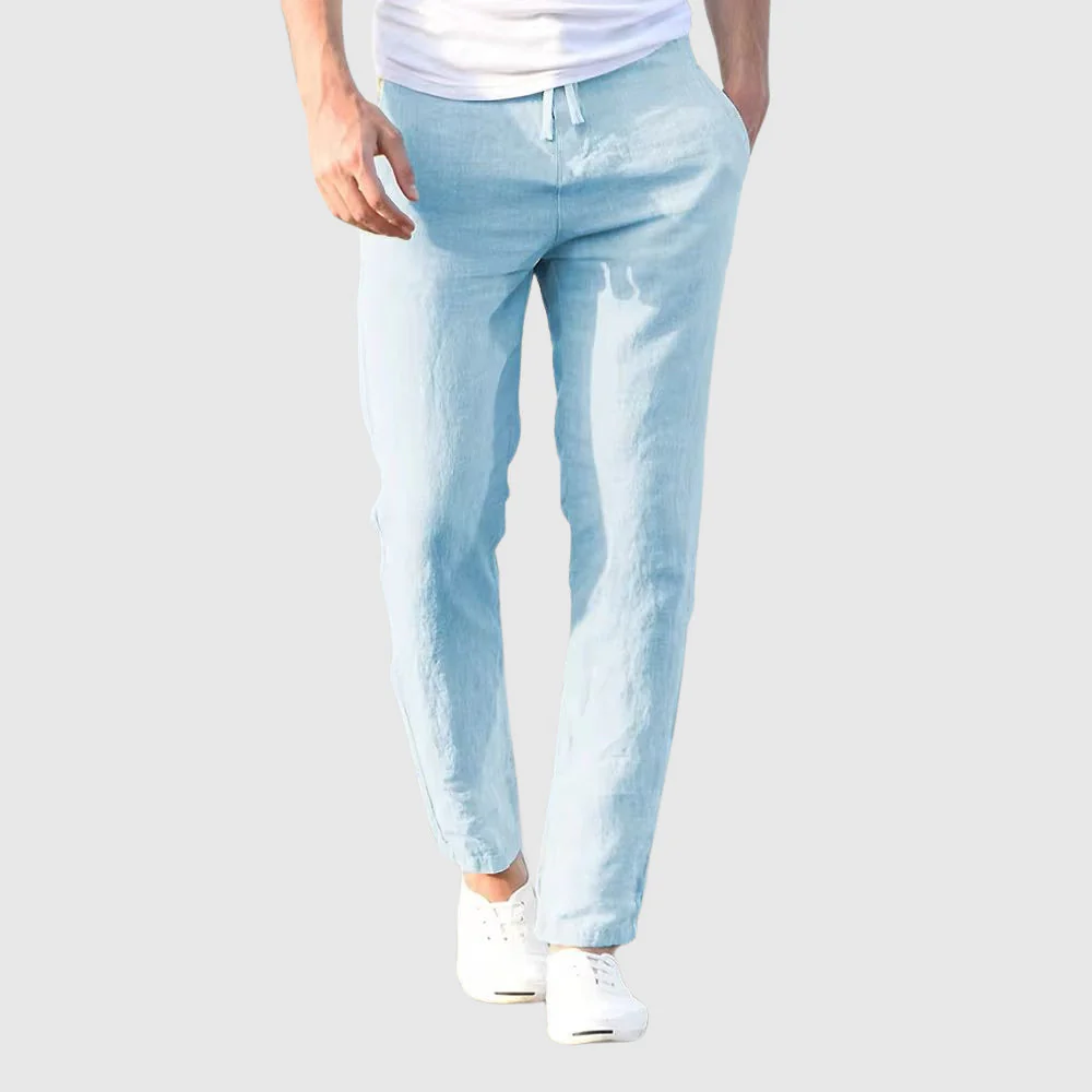 Lewis | LIGHTWEIGHT LINEN TROUSERS - Image 5