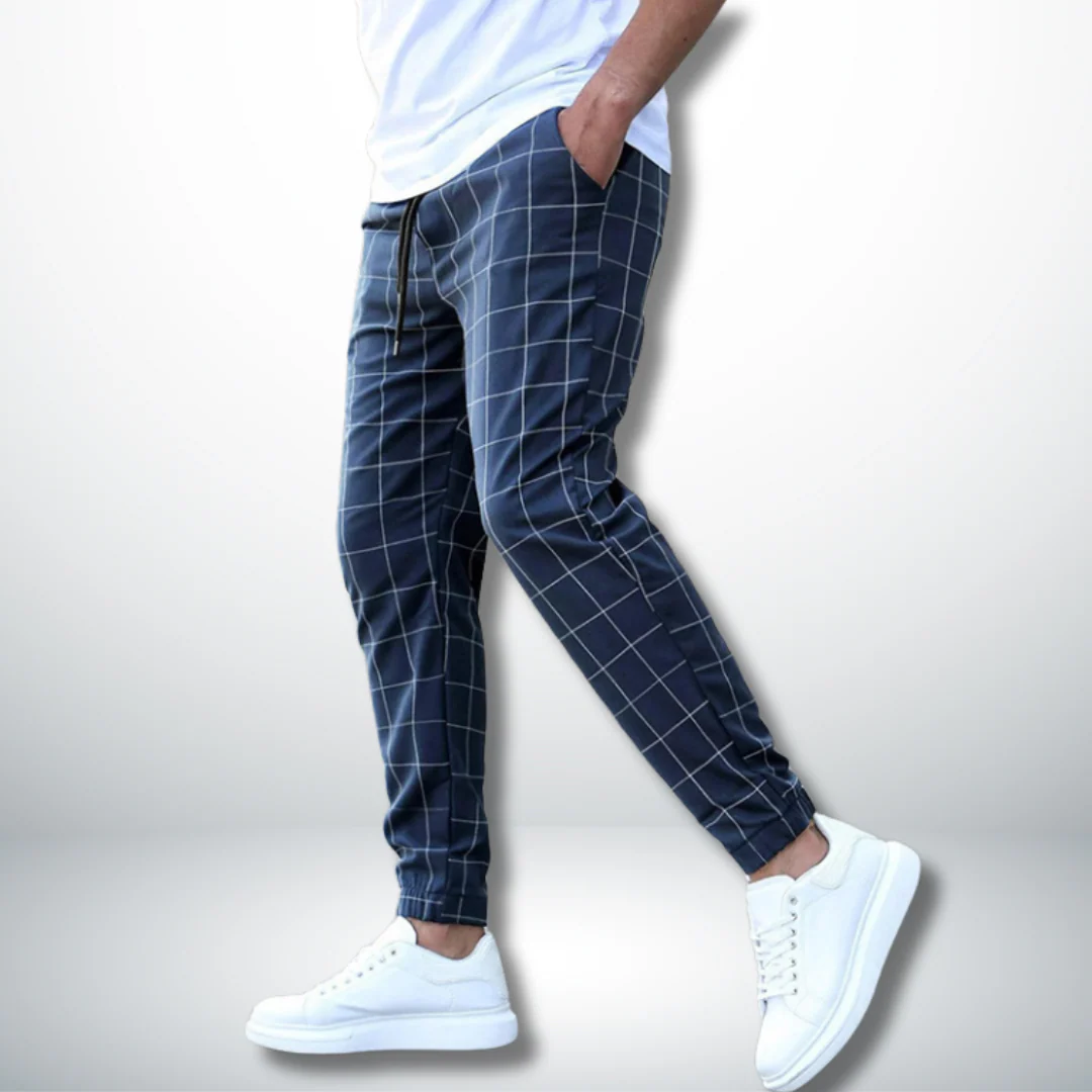 Lexer® | Comfortable Trousers With Checked Design - Image 2