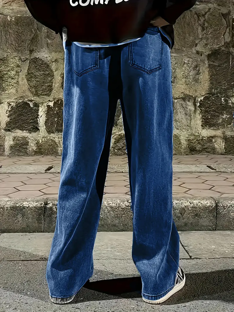 Liborio® | Casual Baggy Pants Made Of Cotton - Image 4