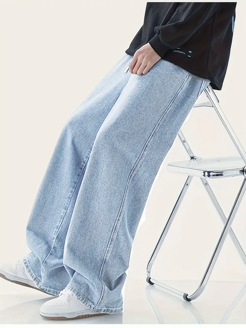 Liborio® | Casual Baggy Pants Made Of Cotton - Image 8