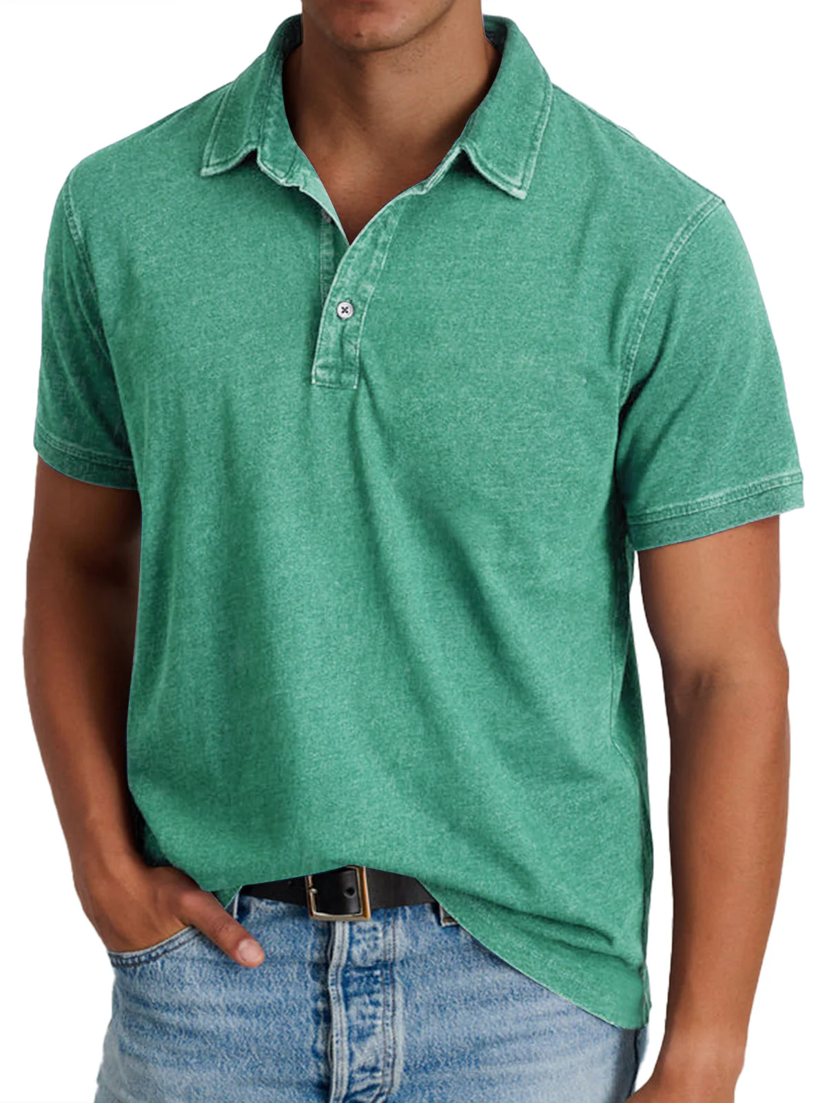 Lindbergh® | Elegant Polo Shirt With Classic Collar - Image 3
