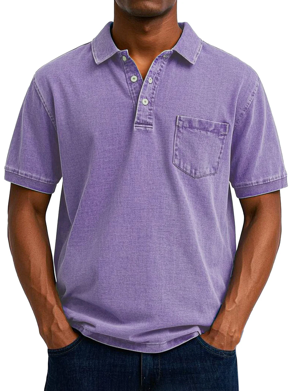 Linus® | Men'S Casual Vintage Polo Shirt - Image 10