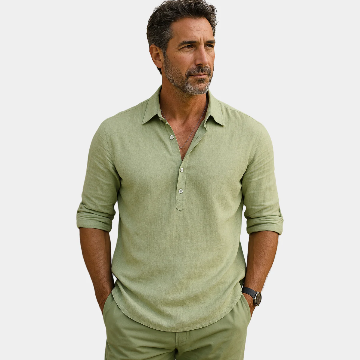 Lionel® | Classic Cotton-Linen Shirt