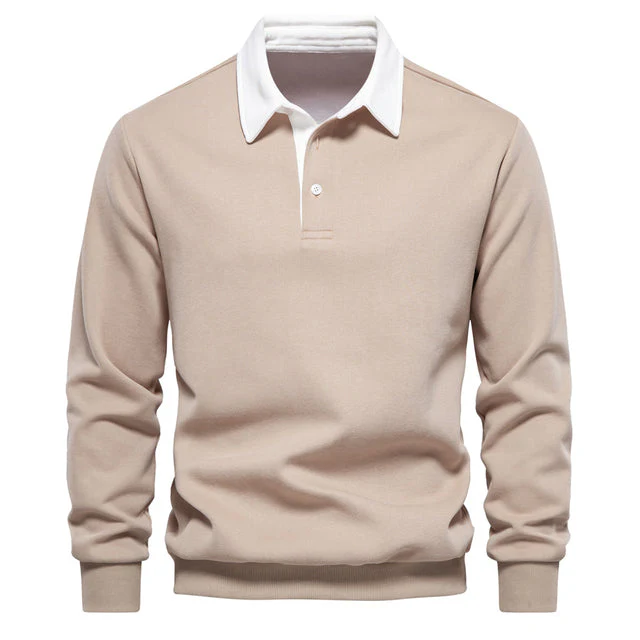 Liran | Polo sweater for men - Image 6