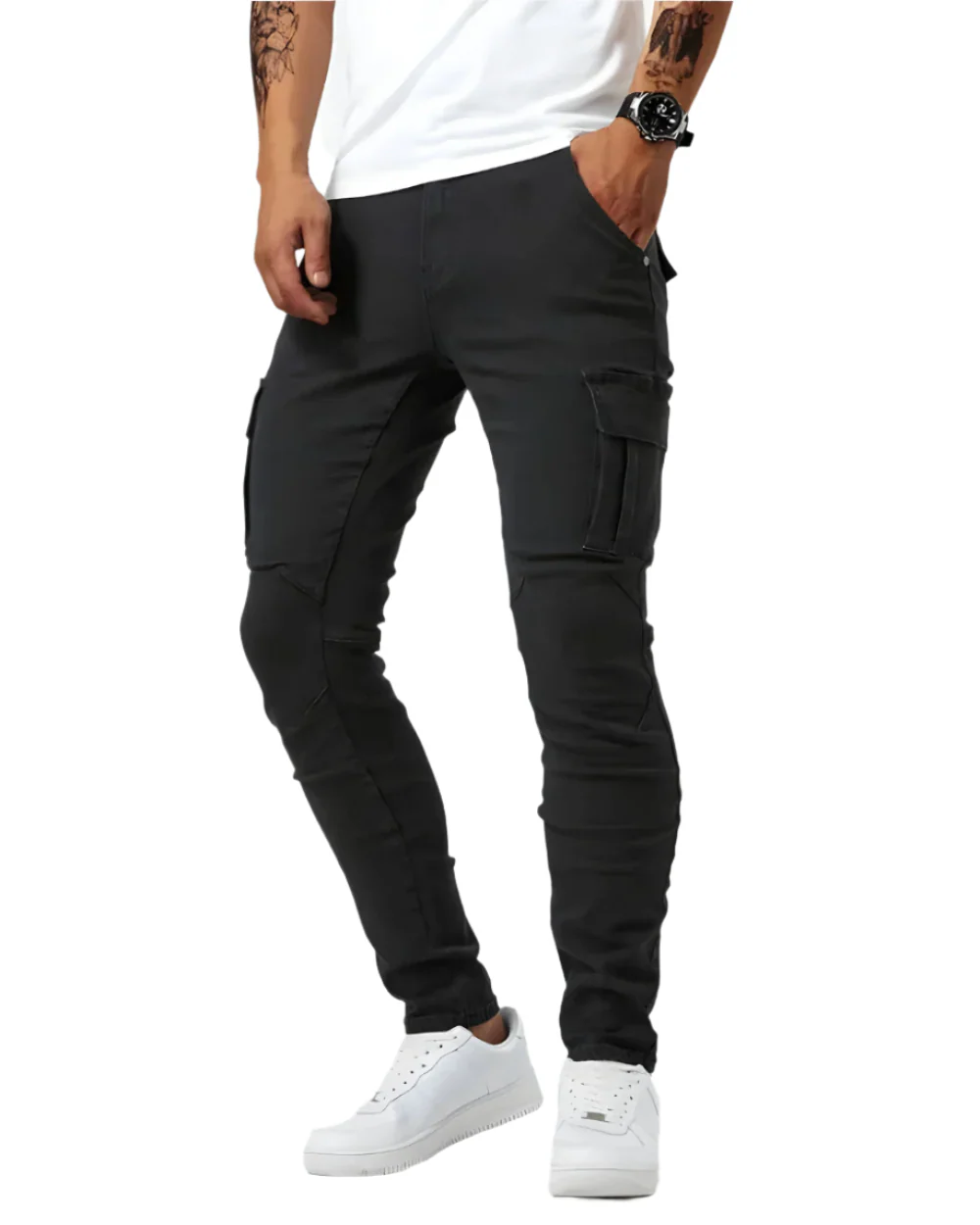 Lorenzo® | Marino Stretch Cargo Pants - Image 3