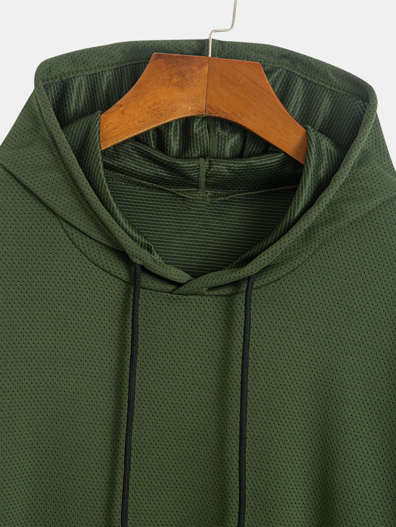 Lucas® | Athletic Mesh Kangaroo Pocket Hooded T-Shirt - Image 15