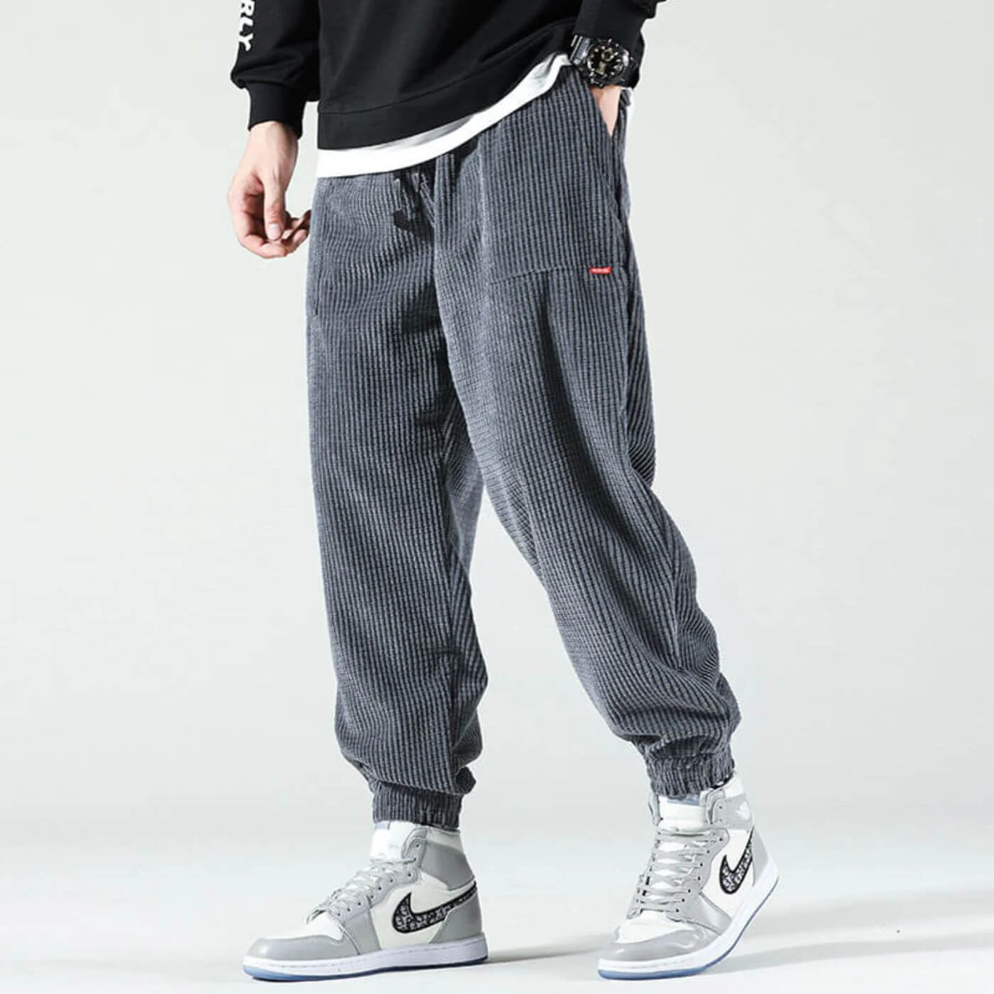 Lucas® | Stylish Cord Jogging Pants - Image 3