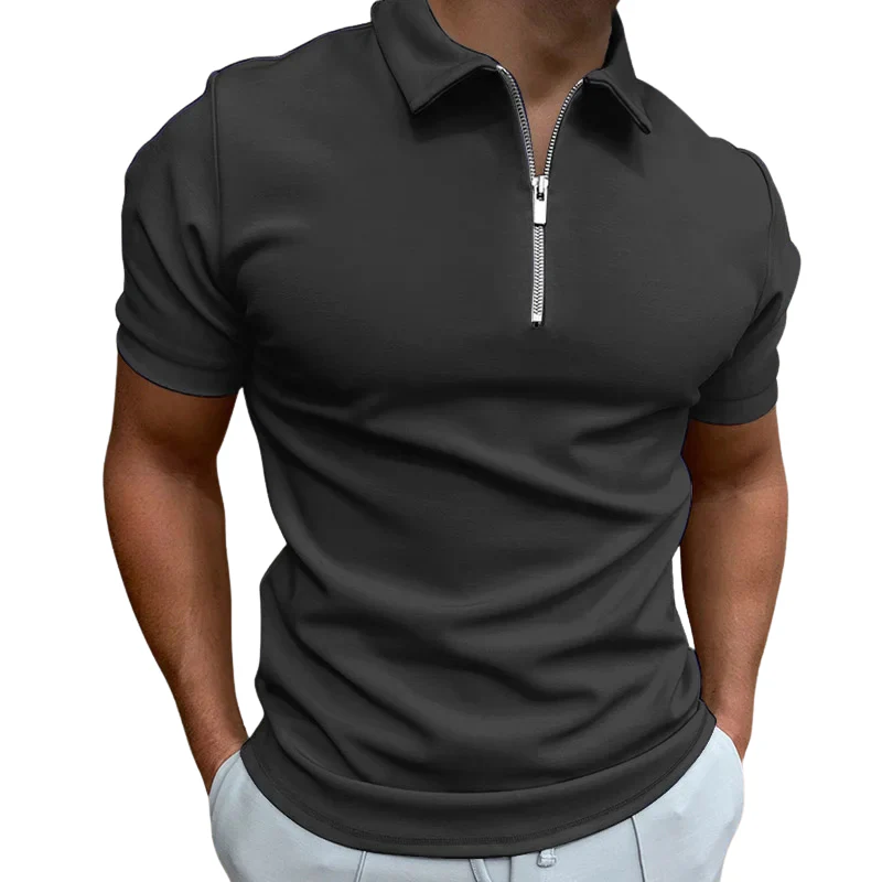 Lucian® | Modern Polo With Half Zip - Image 17