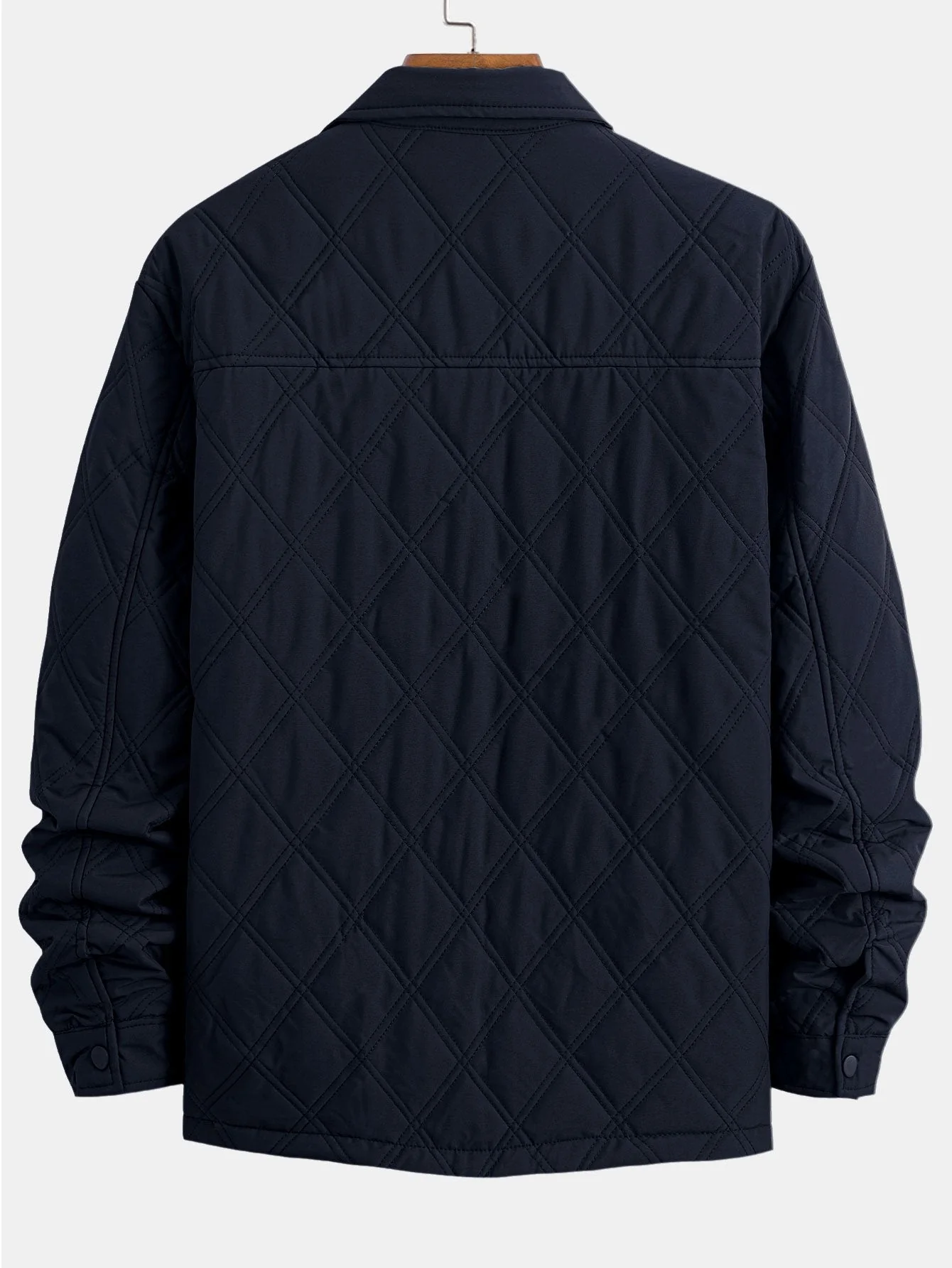 Luis® | Embroidered Style: Quilt Shirt With Buttons - Image 8