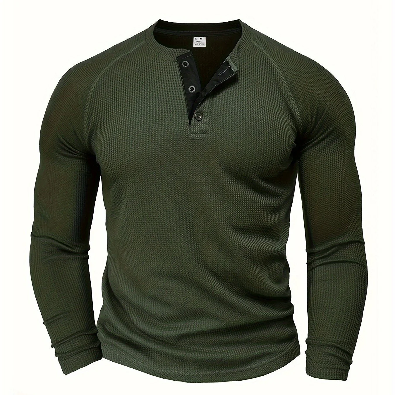 Magnus® | Waffle Henley Shirt - Image 6