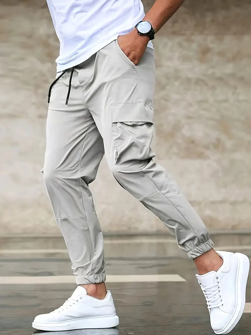 Marciano® | Trendy Cargo Pants With Drawstring For Men - Image 6