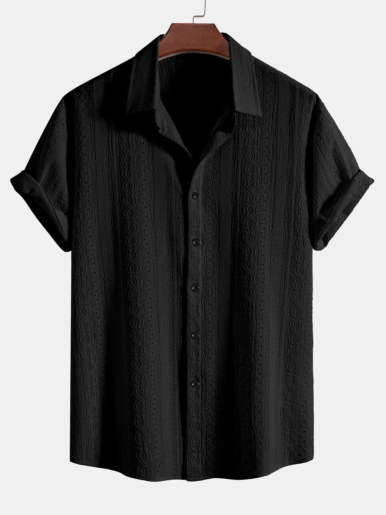 Marcos® | Textured Button Up Shirt - Image 2