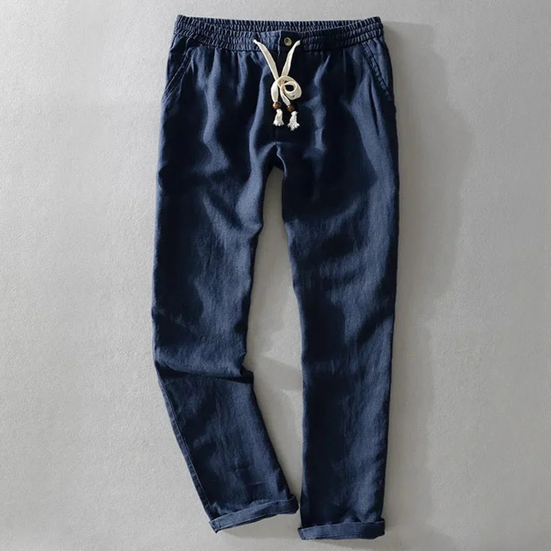Marino | Marc Relaxed Fit Drawstring Trousers