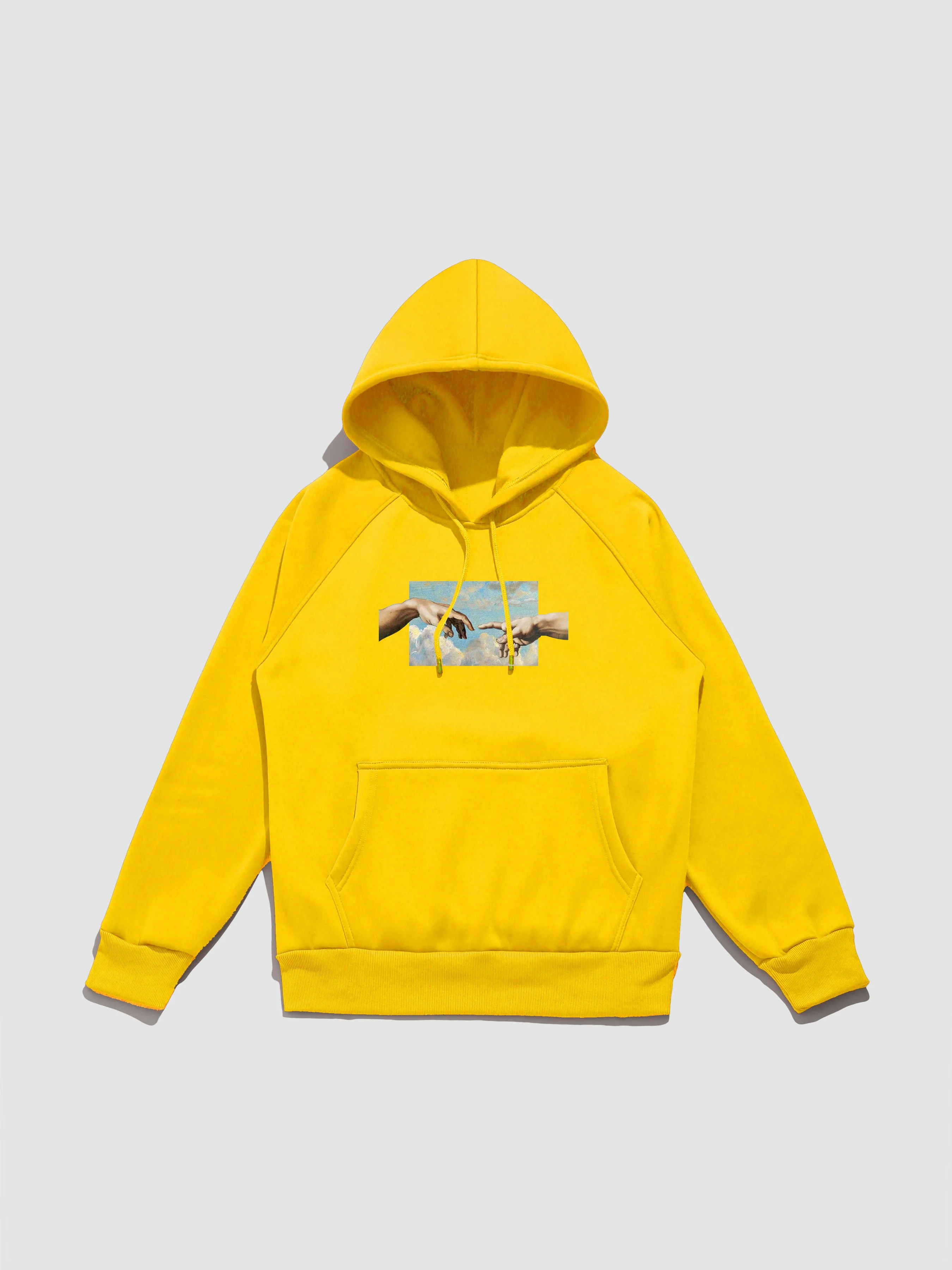Martin | Creation Of Adam Print Hoodie - Image 5