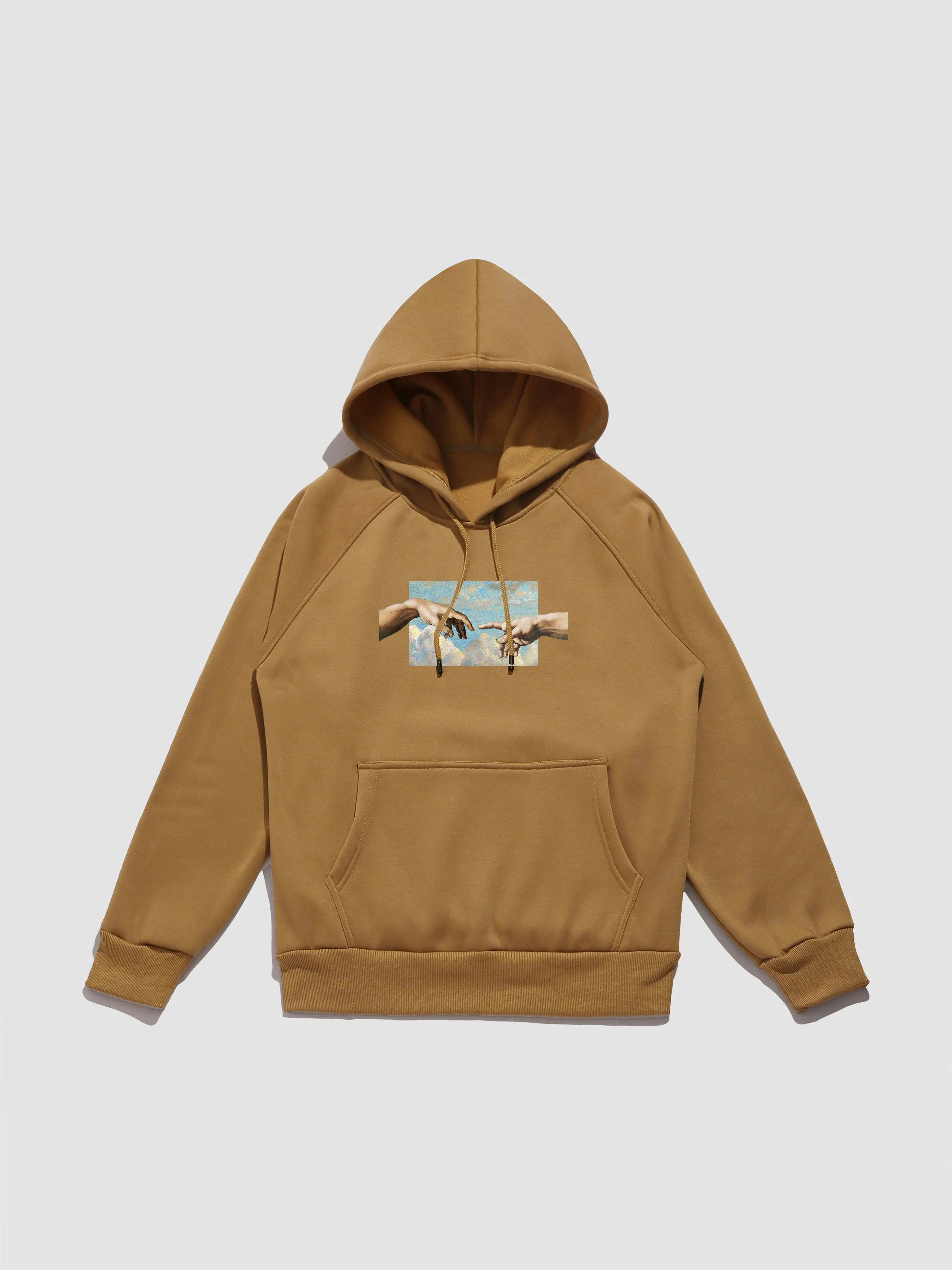 Martin | Creation Of Adam Print Hoodie - Image 6