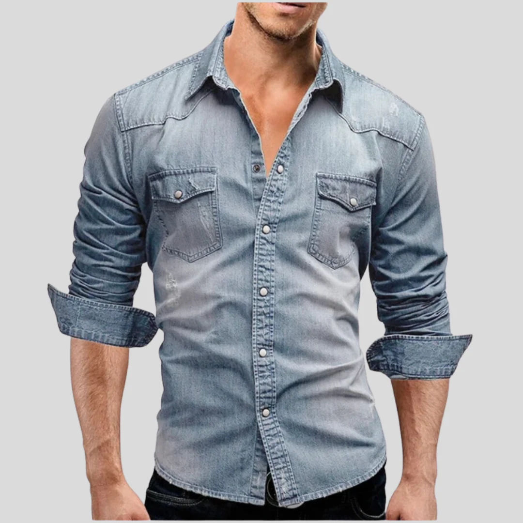 Matthew® | Modern Denim Shirt - Image 4