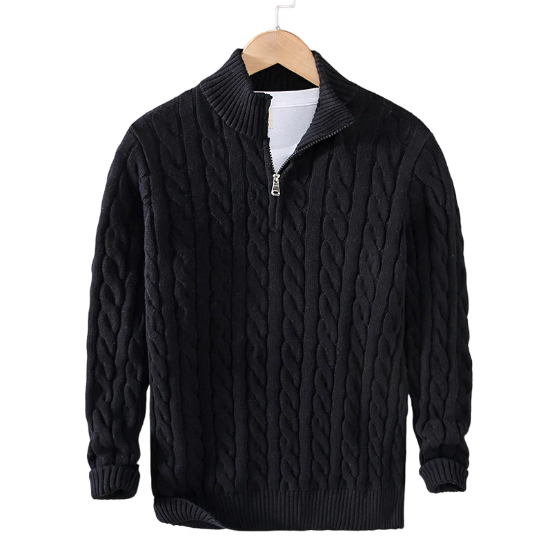 Maxwell® | Luxury Sweater With Zip - Image 8