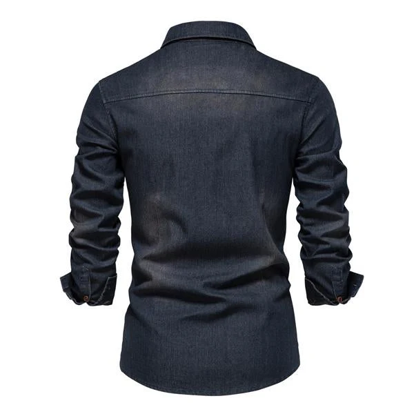 MEN'S VINTAGE DENIM SHIRT - Image 2