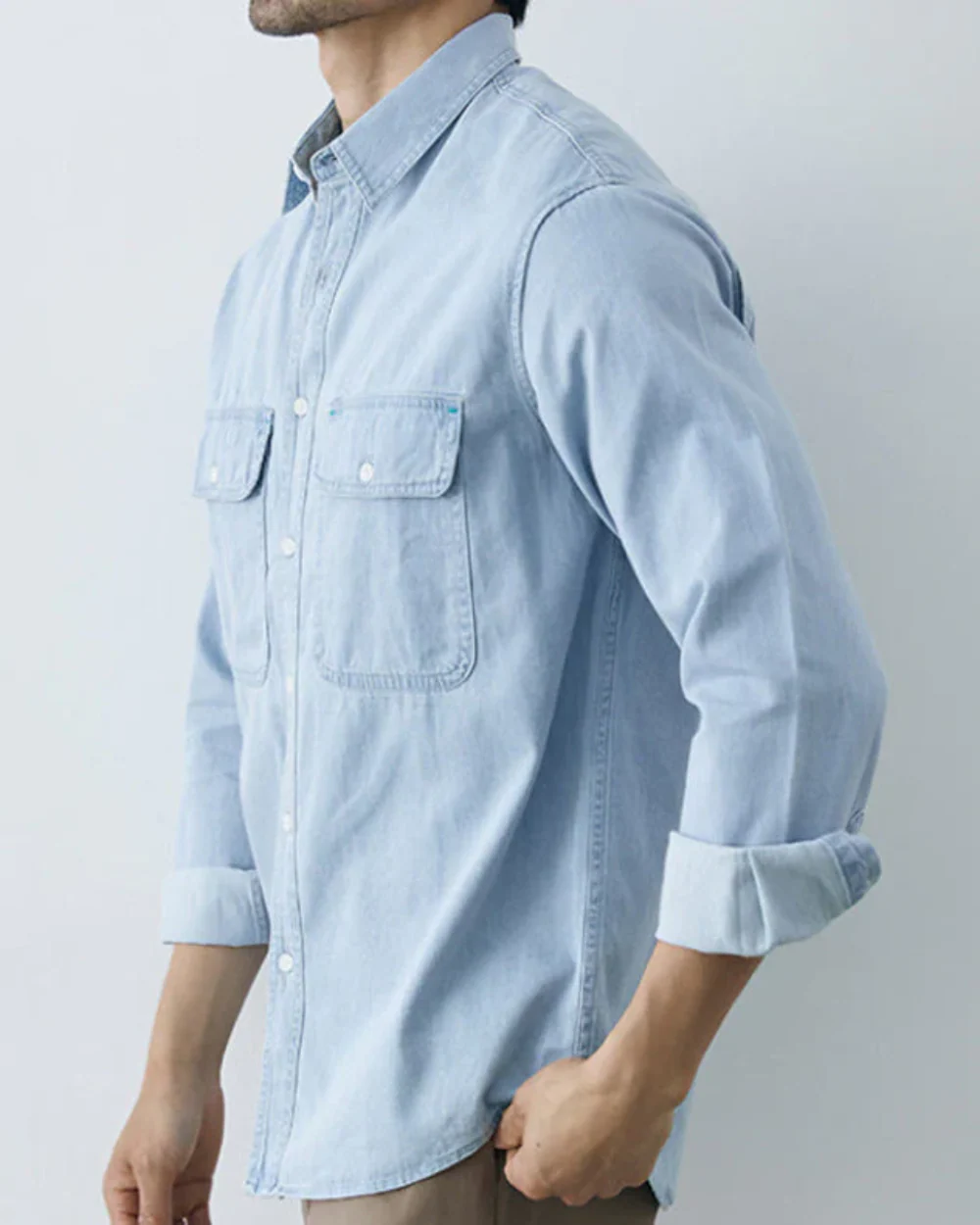 Miguel® | Classic Denim Shirt - Image 6