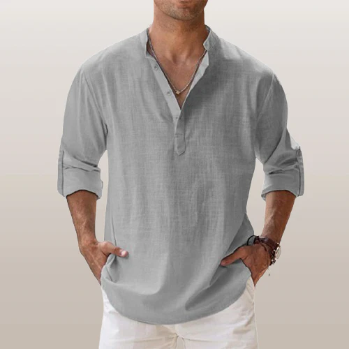 Milo® | Linen Long Sleeve Shirt - Image 10