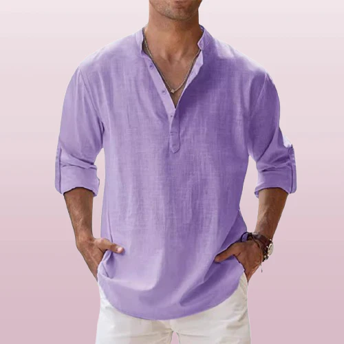 Milo® | Linen Long Sleeve Shirt - Image 12