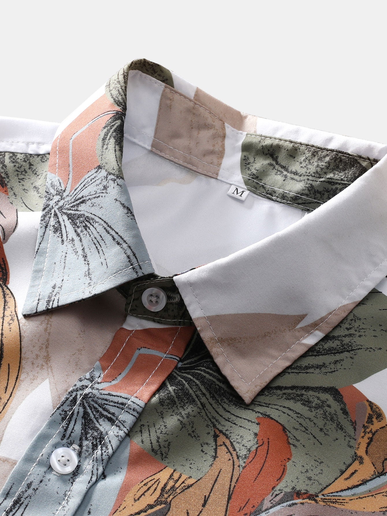 Milo® | Tropical Print Button Up Shirt - Image 7