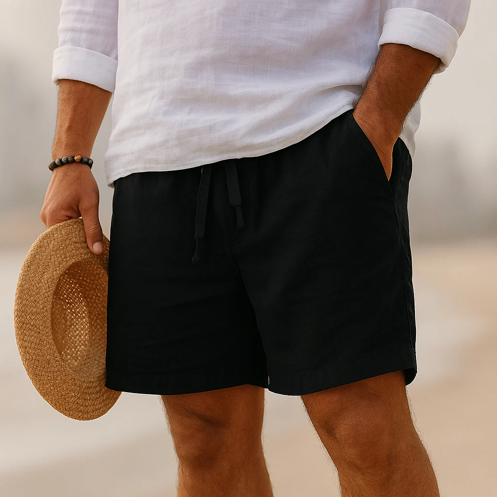 Mitchell® | Cotton-Linen Trousers - Image 3