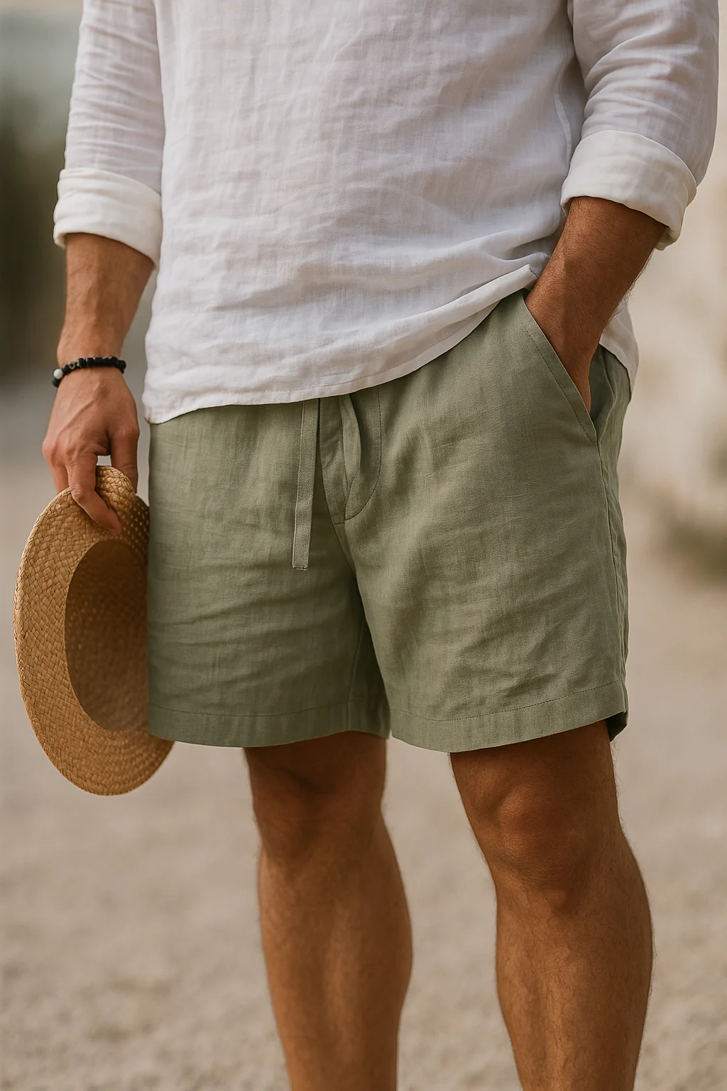 Mitchell® | Cotton-Linen Trousers - Image 6