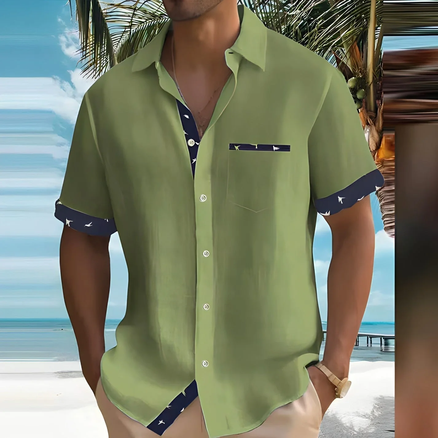 Moses® | Men'S Streetwear Casual Shirt - Image 5