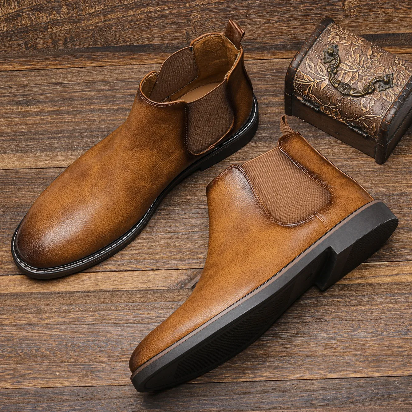 Nash | Cedar Chelsea Boots - Image 6