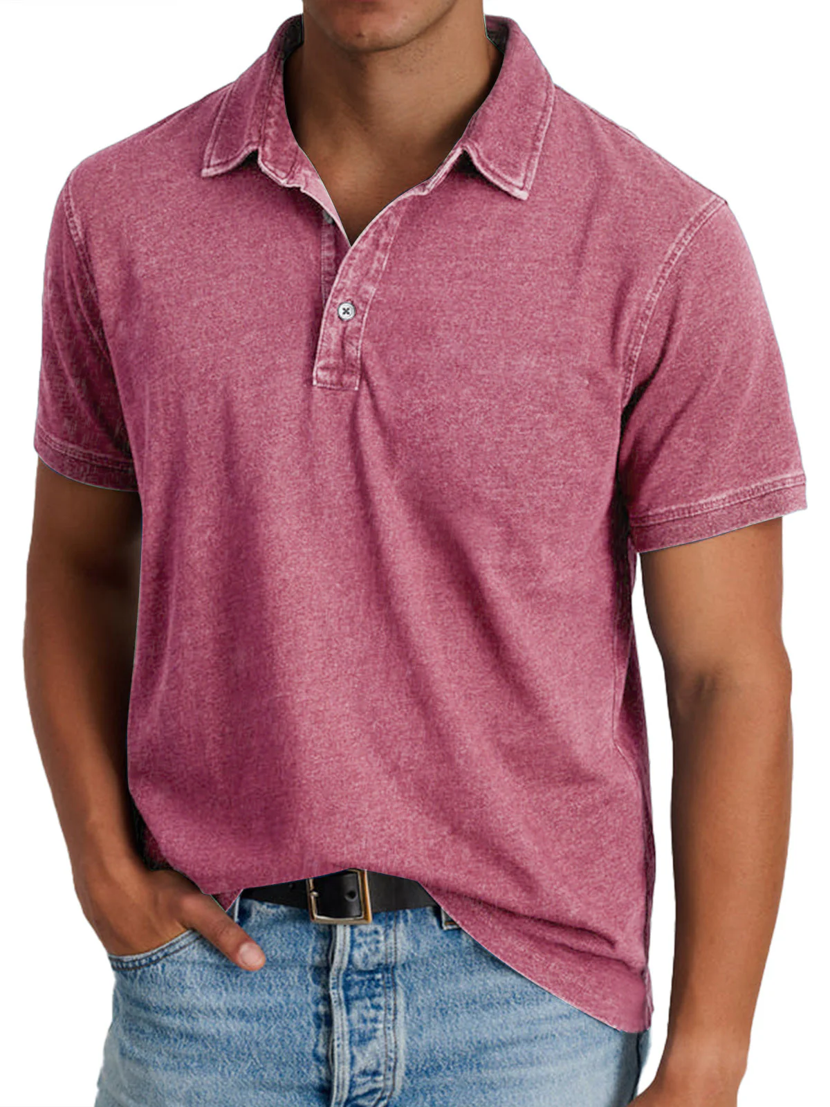 Nate® | Elegant Polo With Classic Collar - Image 11