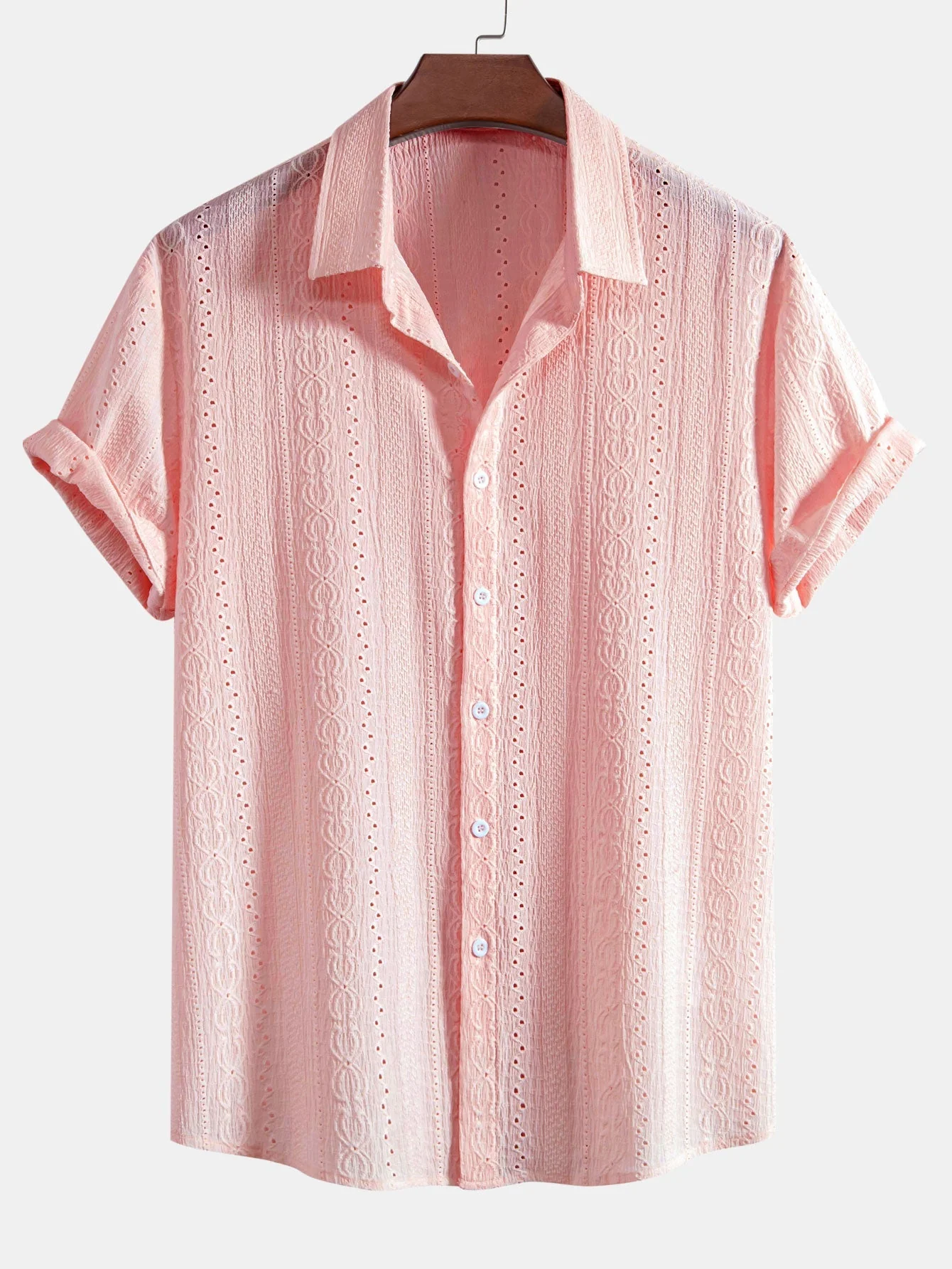 Néstor® | Textured Button Up Shirt - Image 3