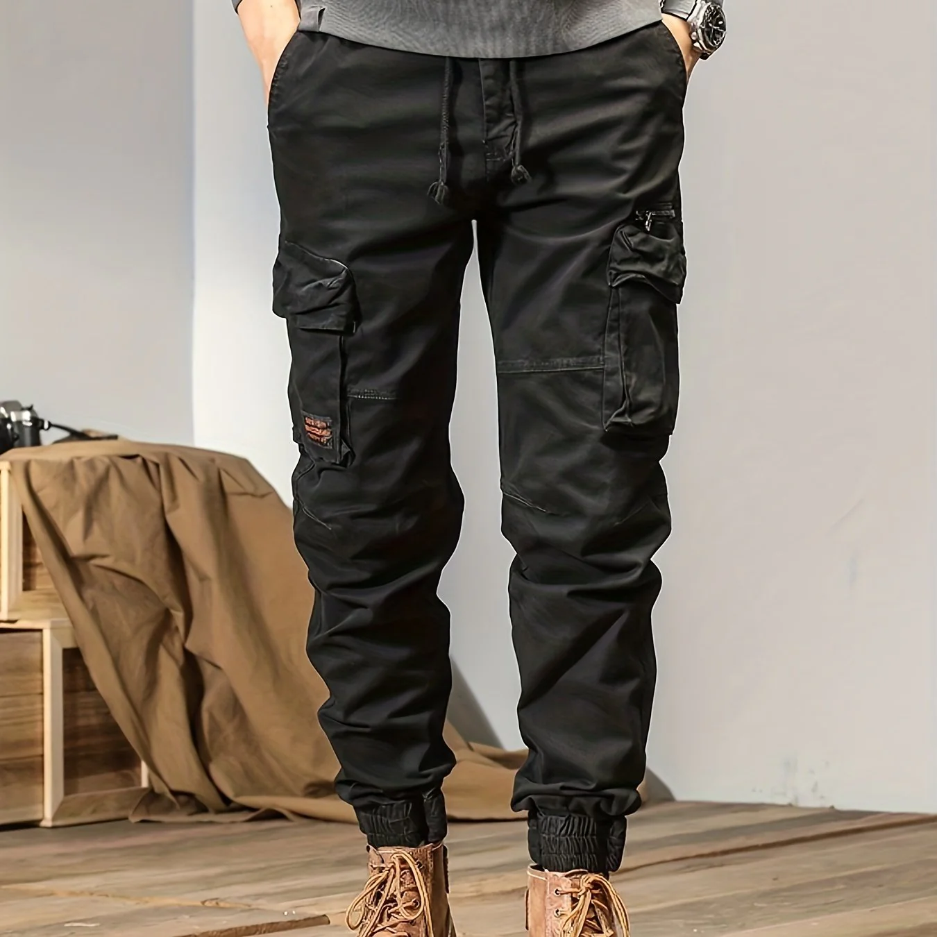 Nicandro® | Premium Cotton Cargo Pants - Image 13