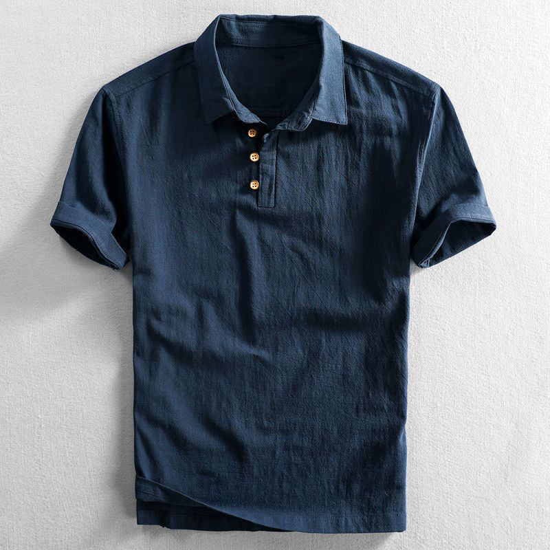 Nicolas® | Summer Linen Polo - Image 2