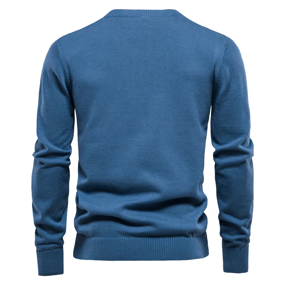Nolan® | Men'S Casual Henley Sweater - Image 3