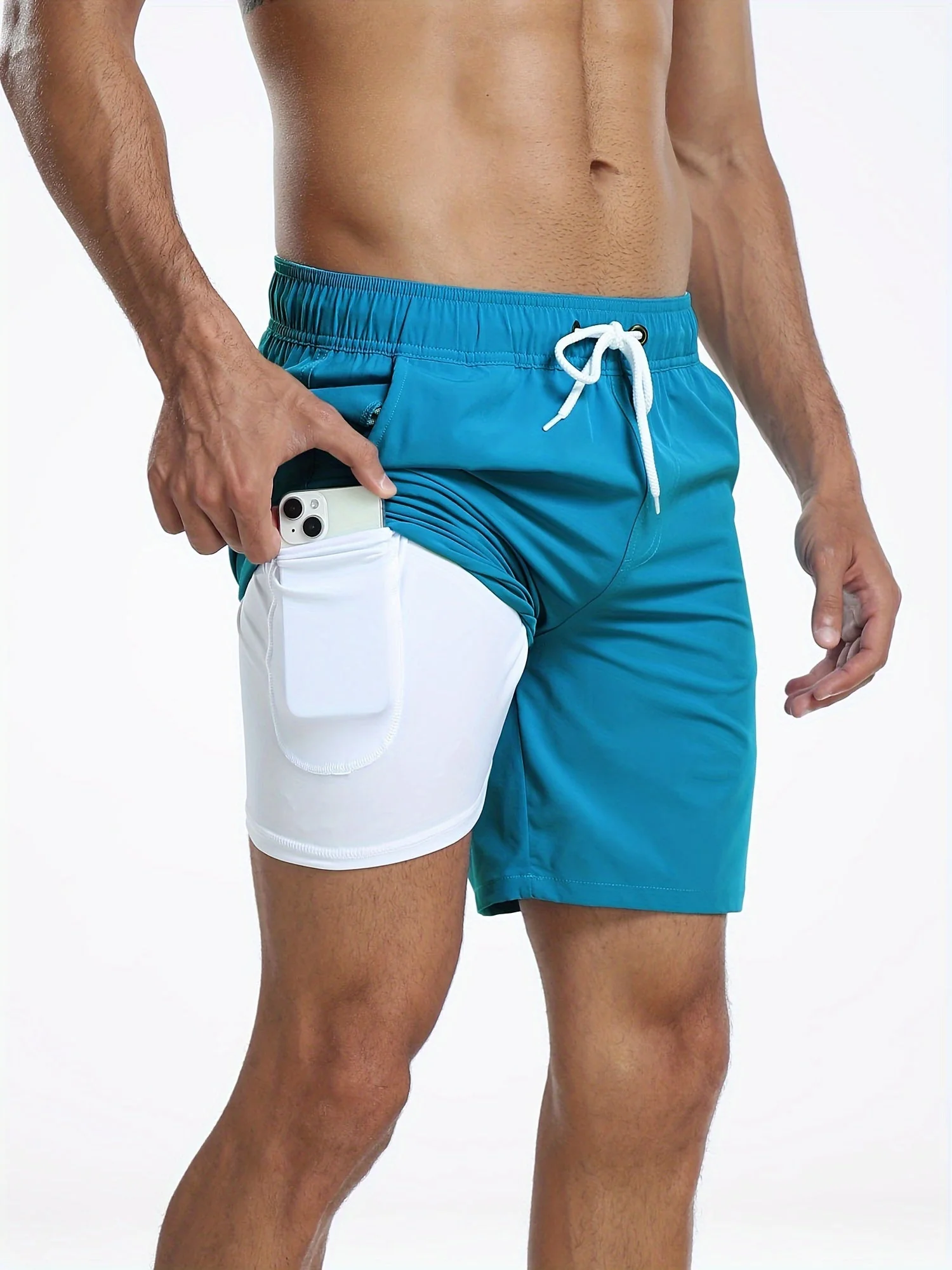 Nolan | Swim Shorts with Pockets - Image 2