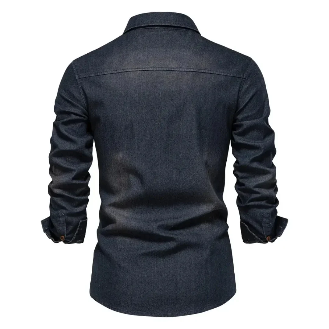 Norberto | Apollo Long Sleeve Denim Shirt - Image 2